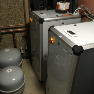 2 MasterTherm AQ45i Ground Source Heat Pumps