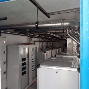 Jubilee Pool Plant Room Heat Pumps