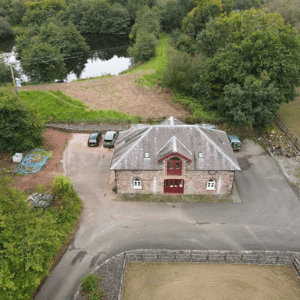 Residential property near lake