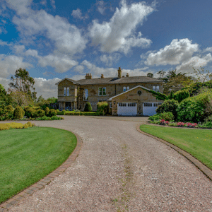 Driveway of Soughton House