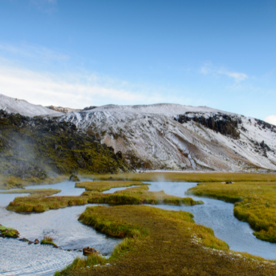 Iceland Geothermal Spring