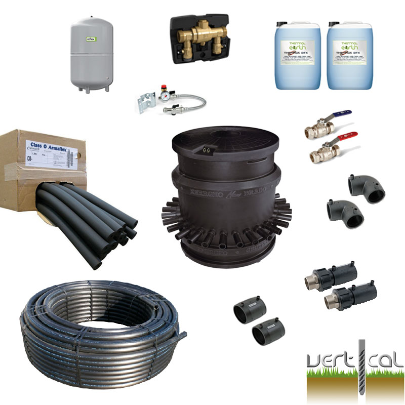 6 Borehole Kit -100m 40mm+63mm HDPE
