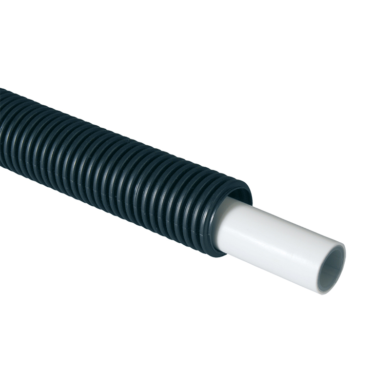 Multilayer pipe 75m black tube 16x2 White PE-RT/AL/PE-RT - WRAS
