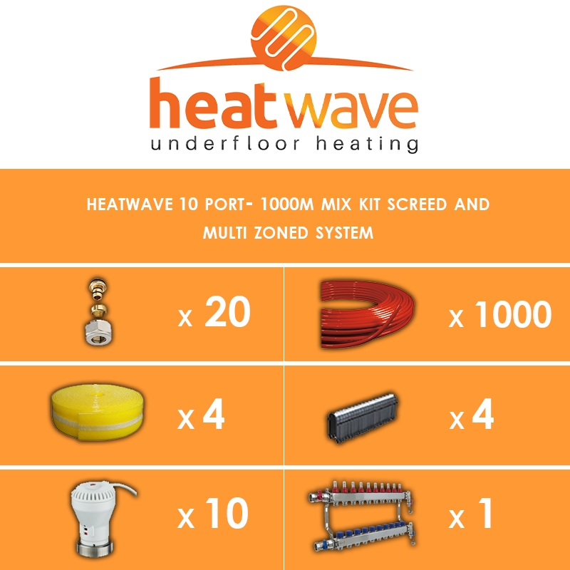 Heatwave 10 Port-1000m Kit