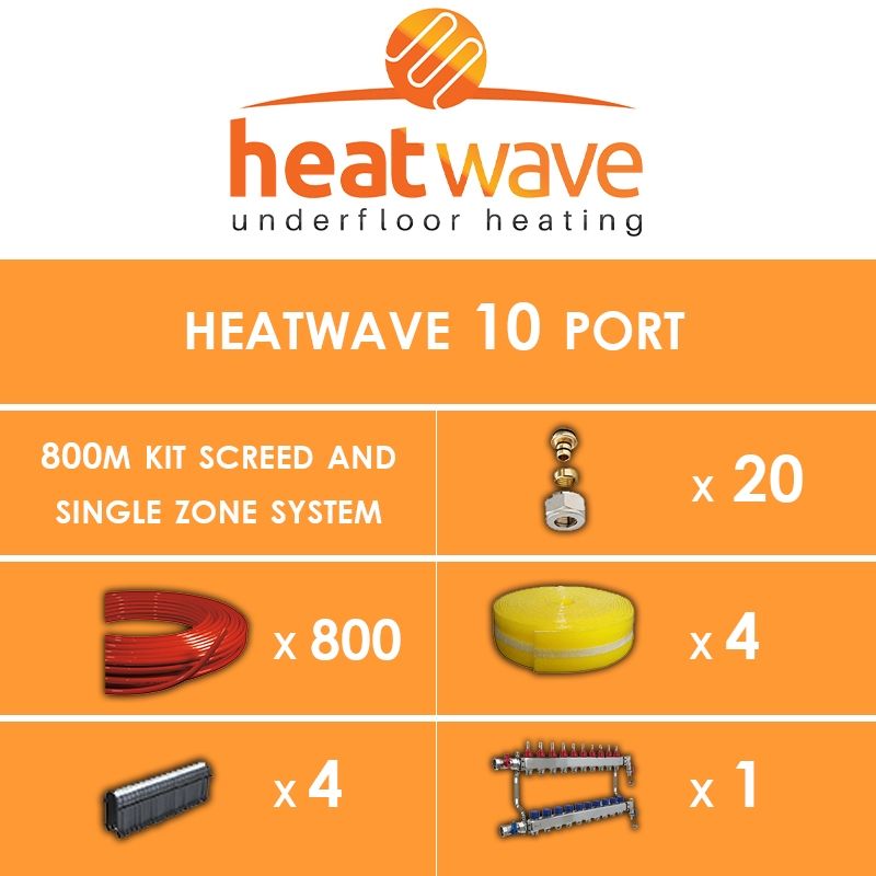 Heatwave 10 Port-800m Kit