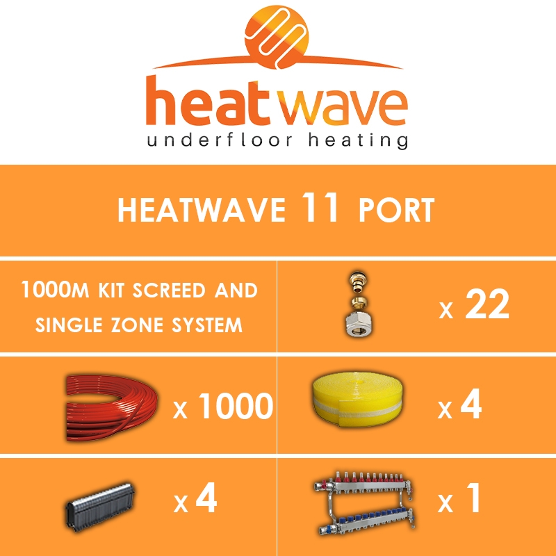 Heatwave 11 Port-1000m Kit