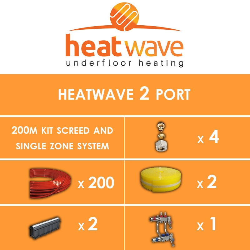 Heatwave 2 Port-200m Kit