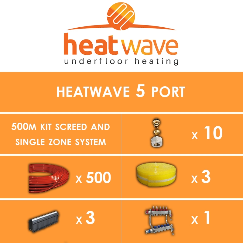 Heatwave 5 Port-500m Kit