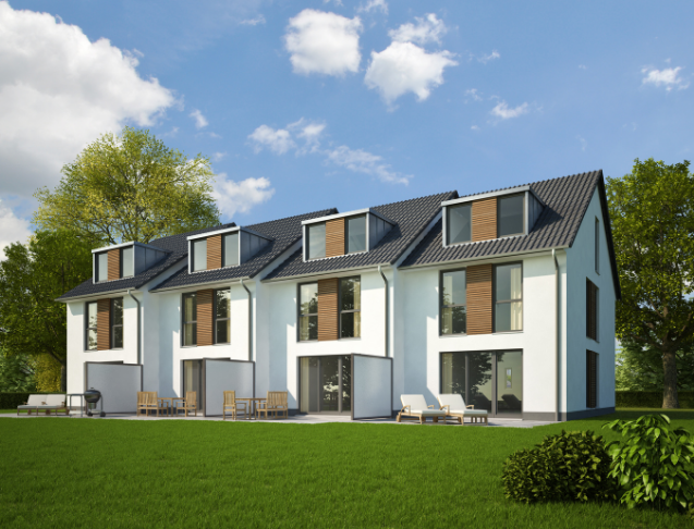 New-build housing development