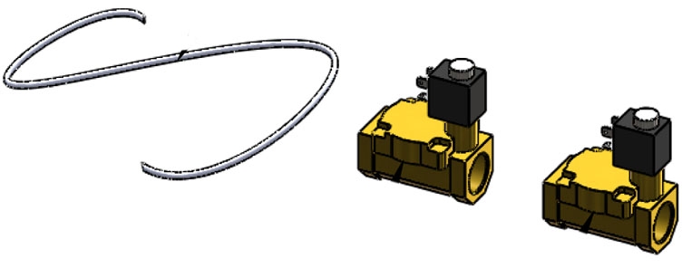 Kit Cascade x 3  for Tfast ie60