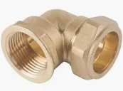 [COEAM-35G] COMP 35mm x 1 1/4" Elbow MI