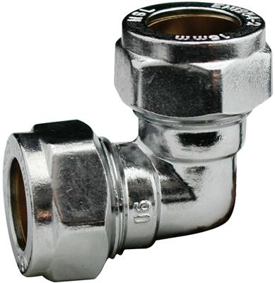 [CCE-15] COMP 15mm Elbow CHROME