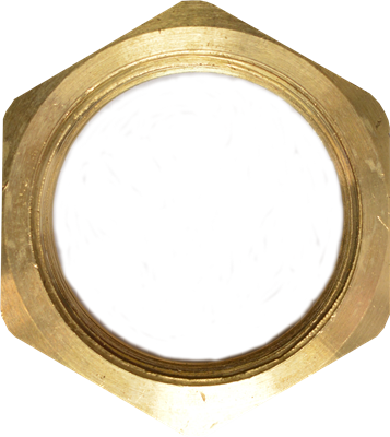 THREAD 1/2" Locknut BRASS