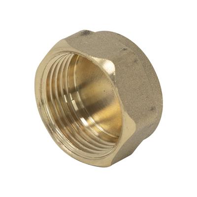 THREAD 1/8" Blanking Cap BRASS