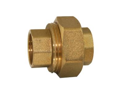[BRCSU-G] THREAD 1 1/4" FxF Brass Cone Seat Union
