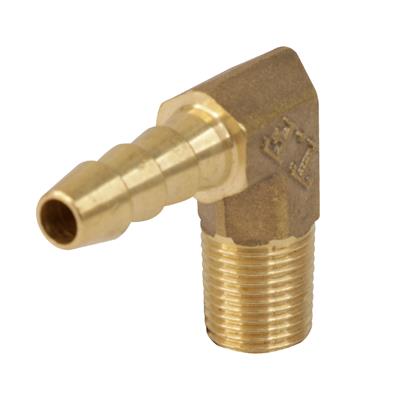 THREAD 1/8" MI Serrated Hose Tail Angled