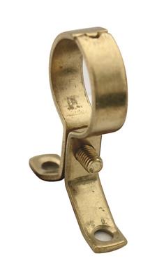 CLIPS 15mm Screw On Clip PRESSED BRASS