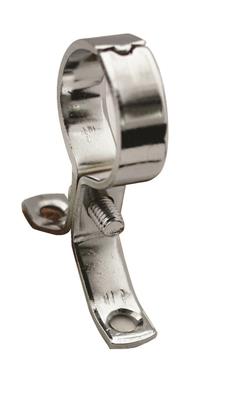 CLIPS 28mm Screw On Clip PRESSED CHROME