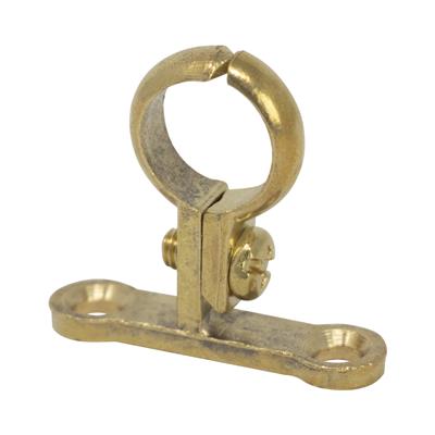 CLIPS 42mm Screw On Clip CAST BRASS (SCHOOL)