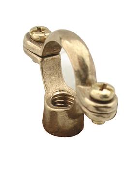 [CLSR-15] CLIPS 15mm Single Ring (Munsen) BRASS
