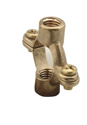 CLIPS 35mm Double Ring Clip BRASS