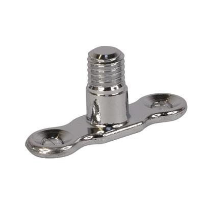 CLIPS 10mm Backplate CHROME MI