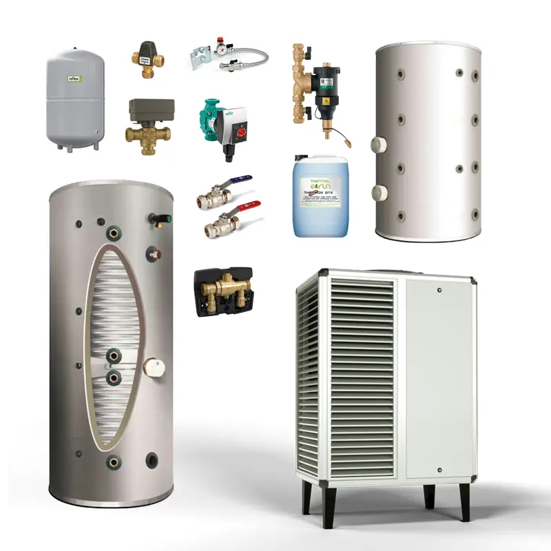 [BA60I-RBx3] MasterTherm BoxAir R410a 3 x 7-35kW (80kW) Kit