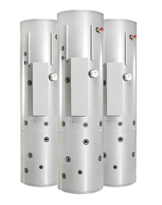 Joule Cyclone 125 L high-gain hot-water cylinder with 75 L buffer